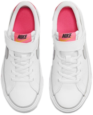 (PS) 나이키 코트 레거시 '화이트 핑크 라이트 스모크 그레이' DA5381-111 Shop (PS) 나이키 코트 레거시 '화이트 핑크 라이트 스모크 그레이' DA5381-111