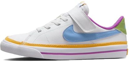 (Preschool) Nike Court Legacy Lift 'White Multi-Color' DA5381-123 (Preschool) Nike Court Legacy Lift 'White Multi-Color' DA5381-123
