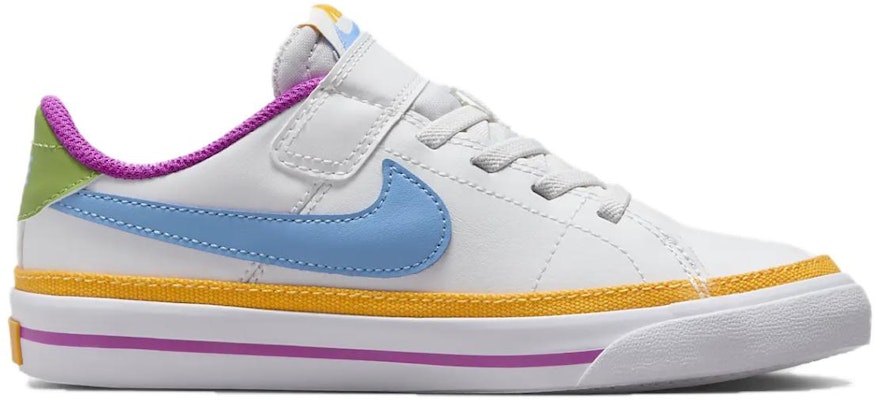 (Preschool) Nike Court Legacy Lift 'White Multi-Color' DA5381-123 Order (Preschool) Nike Court Legacy Lift 'White Multi-Color' DA5381-123