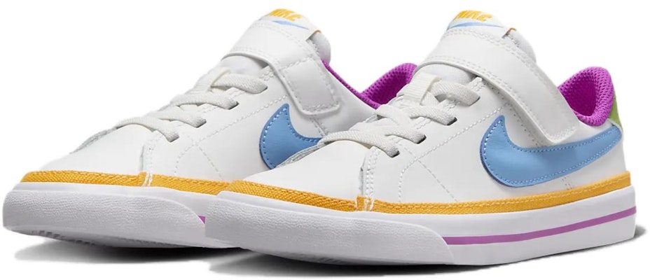 (Preschool) Nike Court Legacy Lift 'White Multi-Color' DA5381-123 Lookbook (Preschool) Nike Court Legacy Lift 'White Multi-Color' DA5381-123