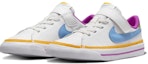Lookbook (Preschool) Nike Court Legacy Lift 'White Multi-Color' DA5381-123