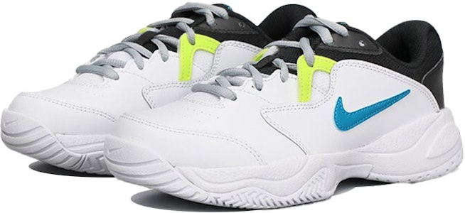 (PS) Nike Court Lite 2 Jr. 'Putih Lime Panas' CD0440-101 Lookbook (PS) Nike Court Lite 2 Jr. 'Putih Lime Panas' CD0440-101