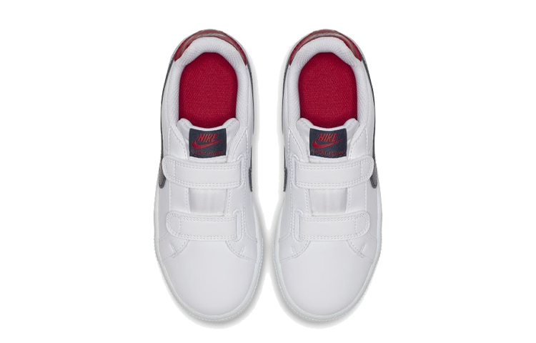 Lookbook 中童 Nike Court Royale 輕便 低筒 板鞋 白藍紅
