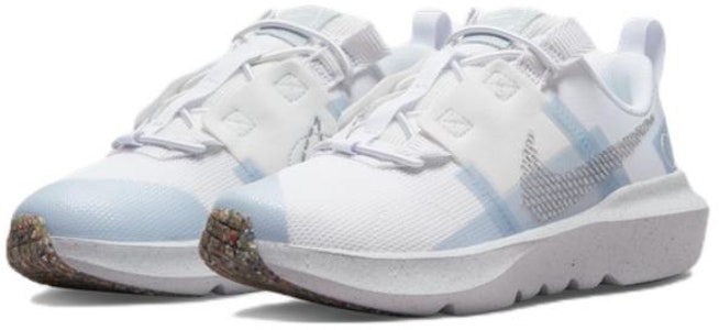 中童 Nike Crater Impact 可回收材料 低筒 運動休閒鞋 白藍色 Lookbook 中童 Nike Crater Impact 可回收材料 低筒 運動休閒鞋 白藍色