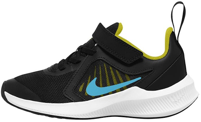 (Preschool) Nike Downshifter 10 'Black Blue Yellow' CJ2067-009 Buy (Preschool) Nike Downshifter 10 'Black Blue Yellow' CJ2067-009