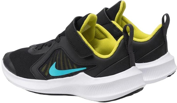 (Preschool) Nike Downshifter 10 'Black Blue Yellow' CJ2067-009 Shop (Preschool) Nike Downshifter 10 'Black Blue Yellow' CJ2067-009