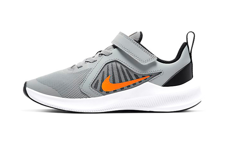 (Preschool) Nike Downshifter 10 'Smoke Grey Orange' CJ2067-001