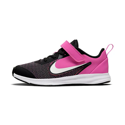 (PS) Nike Downshifter 9 'Pink Black White'