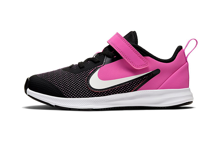 (Preschool) Nike Downshifter 9 'Pink Black White' AR4138-016