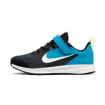 (PS) Nike Downshifter 9 Black/Blue