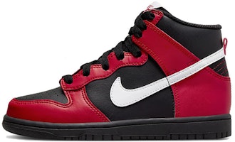 (Preschool) Nike Dunk High 'Black University Red' DD2314-003
