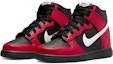 Lookbook (PS) Nike Dunk High 'Hitam Universitas Merah' DD2314-003