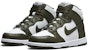 (PS) Nike Dunk High 'Cargo Khaki' Lelaki Kasut DD2314-105