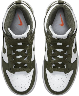 (Preschool) Nike Dunk High 'Cargo Khaki' DD2314-105 Shop (Preschool) Nike Dunk High 'Cargo Khaki' DD2314-105