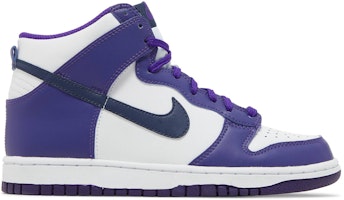 (Preschool) Nike Dunk High 'Electro Purple Midnight Navy' DH9753-100 (Preschool) Nike Dunk High 'Electro Purple Midnight Navy' DH9753-100