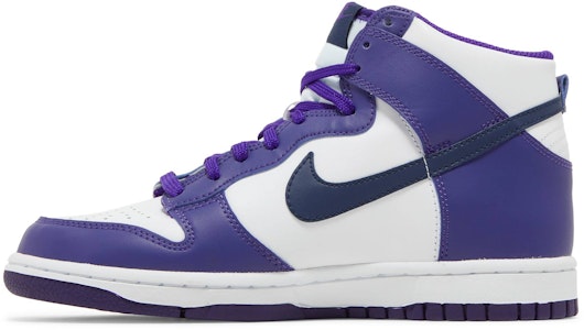 (PS) Nike Dunk High 'Púrpura Eléctrico Azul Medianoche' DH9753-100 Lookbook (PS) Nike Dunk High 'Púrpura Eléctrico Azul Medianoche' DH9753-100