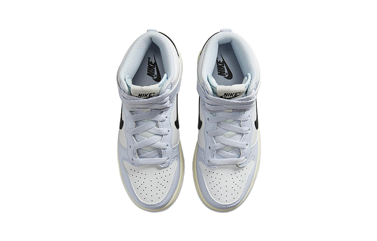 Shop (幼兒款) Nike Dunk 高筒 'Football Grey Black' DD2314-110