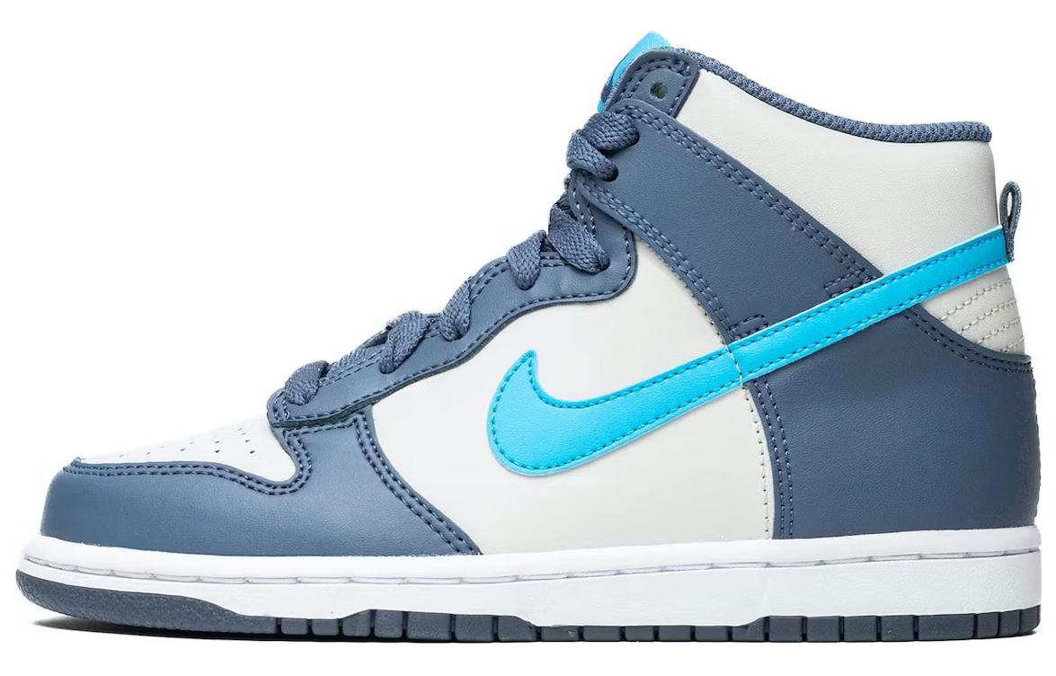 Buy (Preschool) Nike Dunk High 'Light Bone Diffused Blue' DD2314-006