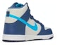 Shop (PS) Nike Dunk High 'Light Bone Diffused Blue' (Tulang Muda Biru Tersebar) DD2314-006