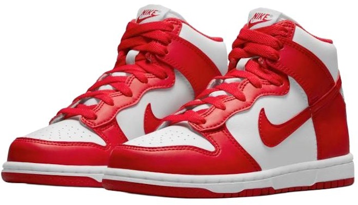 (Preschool) Nike Dunk High 'University Red' DD2314-106 Lookbook (Preschool) Nike Dunk High 'University Red' DD2314-106