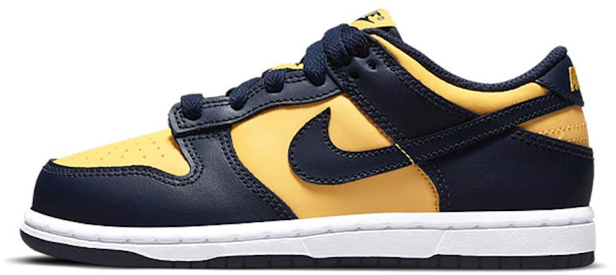(Preschool) Nike Dunk Low 'Michigan' 2021 CW1588-700 Buy (Preschool) Nike Dunk Low 'Michigan' 2021 CW1588-700