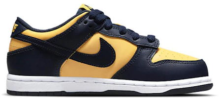 Order (Preschool) Nike Dunk Low 'Michigan' 2021 CW1588-700