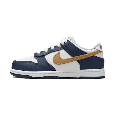 (PS) Nike Dunk Low 'Midnight Navy Wheat'