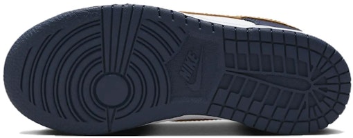 (PS) Nike Dunk Low 'Midnight Navy Wheat' - Biru Navy Gandum Tengah Malam FB9108-111 Details for (PS) Nike Dunk Low 'Midnight Navy Wheat' - Biru Navy Gandum Tengah Malam FB9108-111