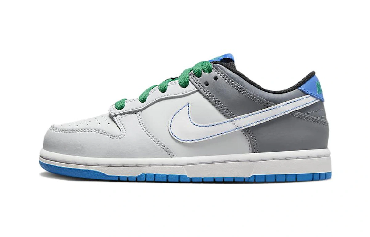 (Preschool) Nike Dunk Low 'Pure Platinum Photo Blue' DH9756-004
