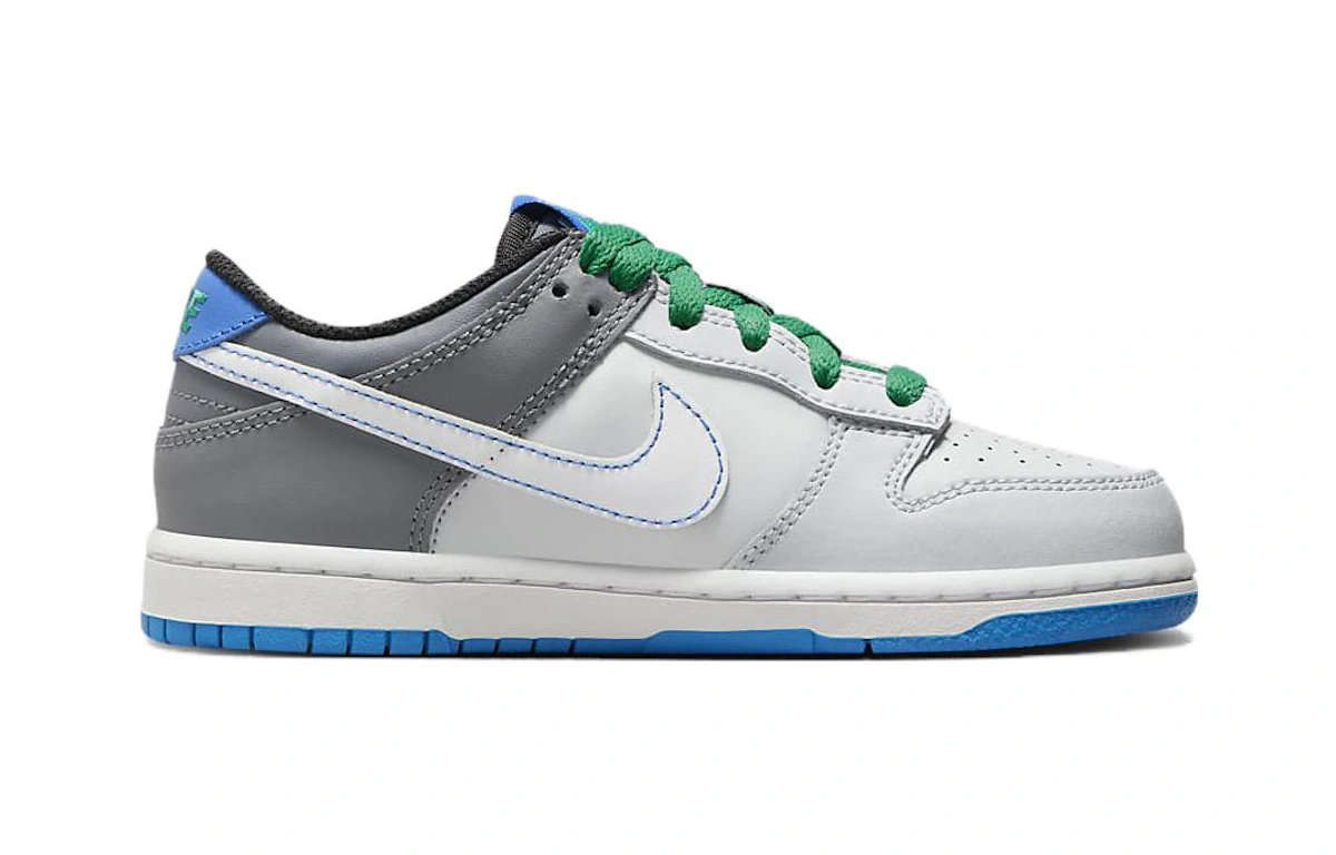 (Preschool) Nike Dunk Low 'Pure Platinum Photo Blue' DH9756-004