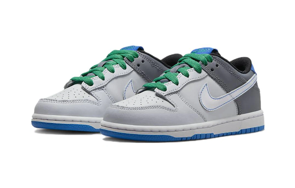 (Preschool) Nike Dunk Low 'Pure Platinum Photo Blue' DH9756-004
