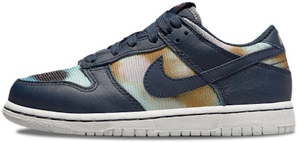 (Preschool) Nike Dunk Low Graffiti 'Navy/Yellow' DM1052-400 (Preschool) Nike Dunk Low Graffiti 'Navy/Yellow' DM1052-400