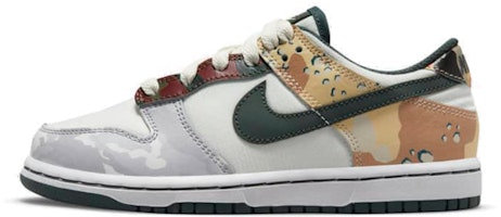 (Preschool) Nike Dunk Low SE 'Multi Camo' DB1900-100 (Preschool) Nike Dunk Low SE 'Multi Camo' DB1900-100