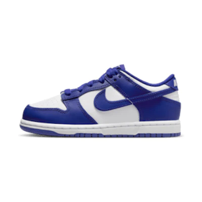 (PS) Nike Dunk Low White/University Red/Concord