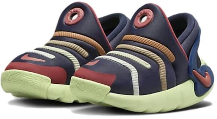(Preschool) Nike Dynamo 2 EasyOn Thunder Blue Barely Volt Amber Brown Adobe (I) FD0554-400 Lookbook (Preschool) Nike Dynamo 2 EasyOn Thunder Blue Barely Volt Amber Brown Adobe (I) FD0554-400
