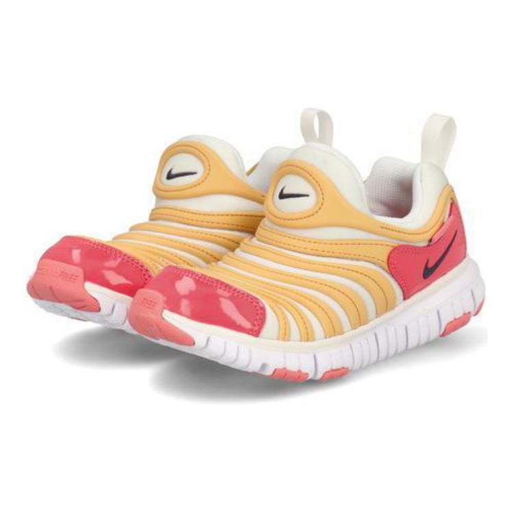 Lookbook (PS) Nike Dynamo Free '红黄配色' 343738-102