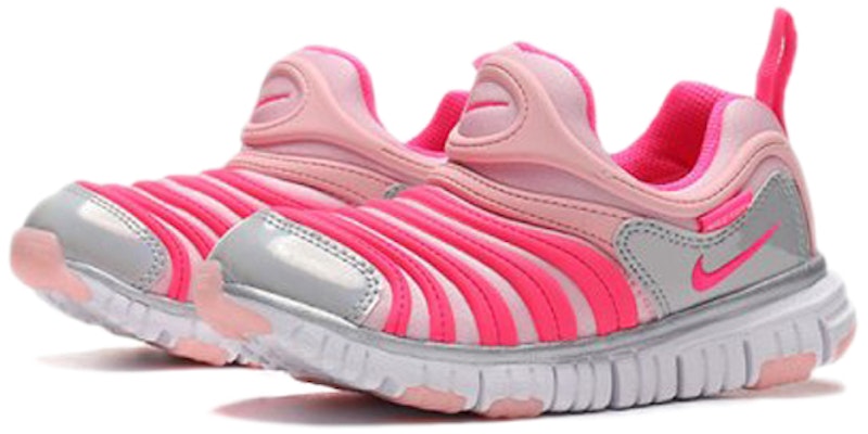 (PS) Nike Dynamo Free Putih/Merah Muda CI1187-686 Lookbook (PS) Nike Dynamo Free Putih/Merah Muda CI1187-686