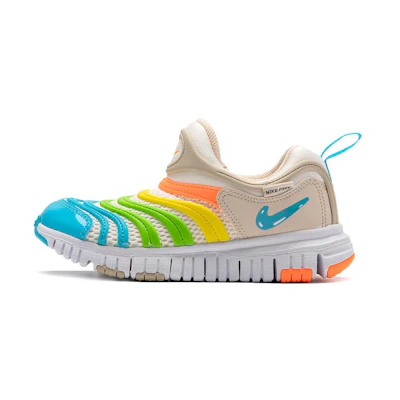 (PS) Nike Dynamo Free Shoes 'Pale Ivory White Blue'