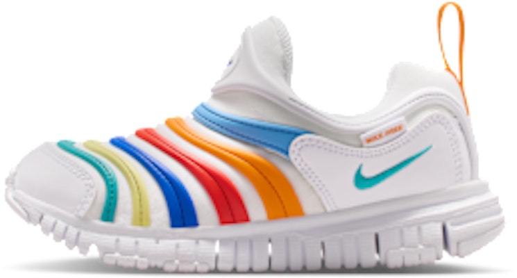 (Preschool) Nike Dynamo Free White/Limelight/Hyper Royal/Dusty Cactus 343738-106 Buy (Preschool) Nike Dynamo Free White/Limelight/Hyper Royal/Dusty Cactus 343738-106