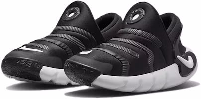 Lookbook 中童 Nike Dynamo 2 EasyOn 防滑 休閒鞋 黑白