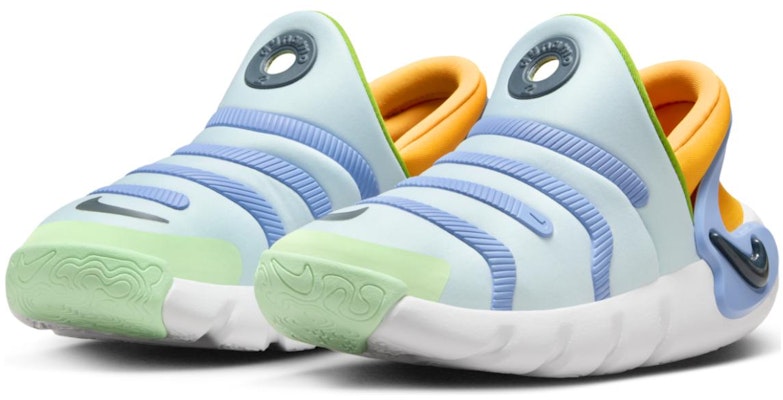 (Preschool) Nike Dynamo Go 2 EasyOn 'Glacier Blue Deep Jungle' FD0553-401 Lookbook (Preschool) Nike Dynamo Go 2 EasyOn 'Glacier Blue Deep Jungle' FD0553-401