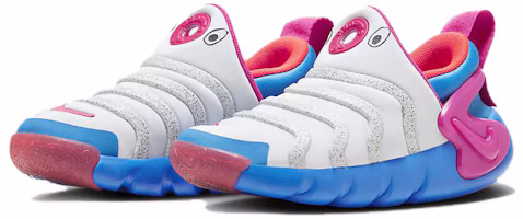 Lookbook 中童 Nike Dynamo GO 舒適氣質百搭 防滑耐磨 小孩休閒鞋 白藍粉