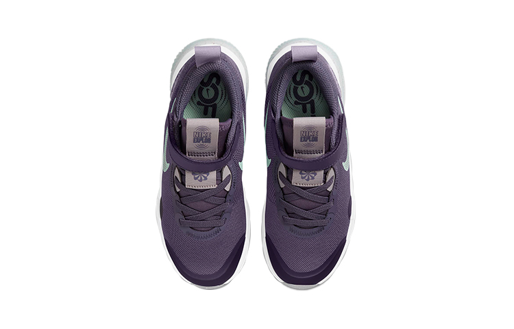 Shop BP 幼童 Nike Explor Next Nature 低帮跑步鞋 深紫色 可回收材料