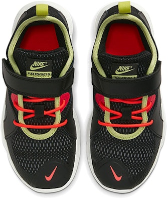 (PS) Nike Flex Contact 3 'Hitam Putih Merah' AR4152-061 Lookbook (PS) Nike Flex Contact 3 'Hitam Putih Merah' AR4152-061