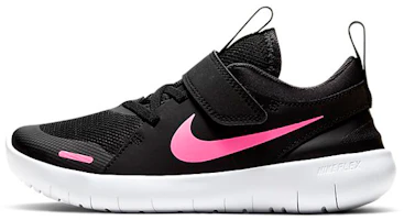 (Preschool) Nike Flex Contact 4 'Black Pink Glow' CJ2072-002 (Preschool) Nike Flex Contact 4 'Black Pink Glow' CJ2072-002