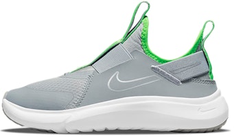 (Preschool) Nike Flex Plus 'Light Smoke Grey Green Strike' CW7429-007 (Preschool) Nike Flex Plus 'Light Smoke Grey Green Strike' CW7429-007
