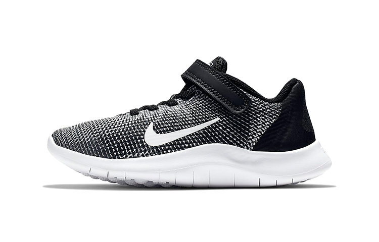 (Preschool) Nike Flex RN Black/ 'White' AH3436-001