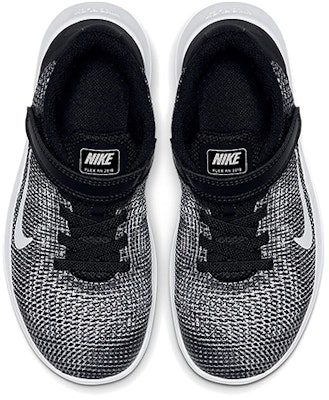(Preschool) Nike Flex RN Black/ 'White' AH3436-001 Lookbook (Preschool) Nike Flex RN Black/ 'White' AH3436-001