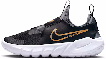 (Preschool) Nike Flex Runner 2 'Black Metallic Gold' DJ6040-007 (Preschool) Nike Flex Runner 2 'Black Metallic Gold' DJ6040-007