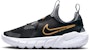 (PS) Nike Flex Runner 2 'Hitam Emas Metalik' DJ6040-007